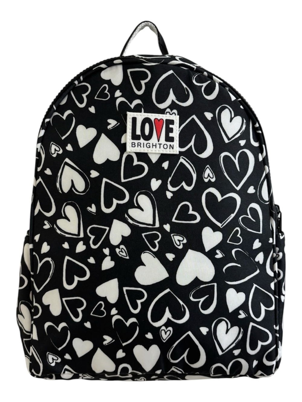 Brighton “Endless Love” black and white backpack - NWOT